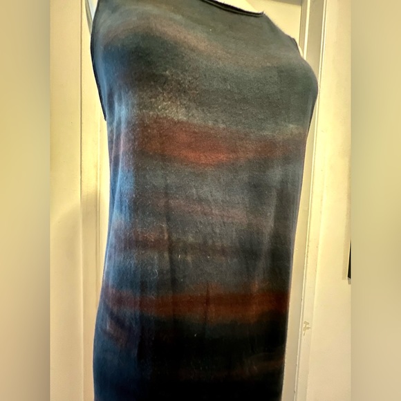 Raquel Allegra Sunset Tie Dye Fringe Jersey Dress. Size S. - Picture 5 of 6